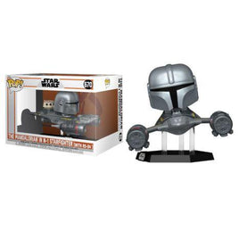 Funko Pop! - The Mandalorian - The Mandalorian in N-1 Starfighter with R5-D4