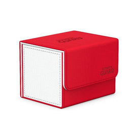 Ultimate Guard - Deck Box - Sidewinder 100+ Xenoskin Synergy Red & White