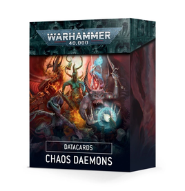 Warhammer 40k - 9th Ed Datacards - Chaos Daemons