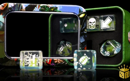 Baron of Dice - Bloody Football: Spawning Pool Spiked Football Dice