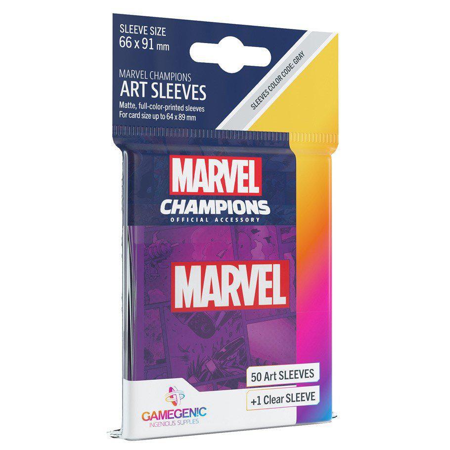 Gamegenic - Sleeves - Marvel Champions - Marvel Purple