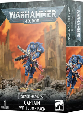 Warhammer 40k - Space Marines - Captain with Jump Pack