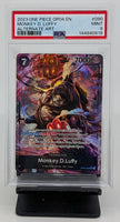 Graded One Piece - Monkey.D.Luffy OP04-090 ALT ART PSA 9 MINT