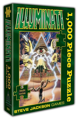 Steve Jackson Games - Puzzle - Illuminati 1000 Piece