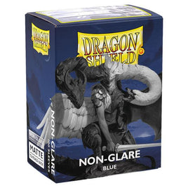Dragon Shield - Standard Sleeves - Non-Glare Matte Blue 100ct