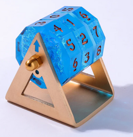 Hymgho - Eldritch Dial Gaming Counter - Blue