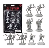 Monster Adventure Minis - Skeletons - Unpainted 8pk