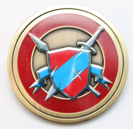Foam Brain Games Enamel Pin - Pathfinder Class: Fighter