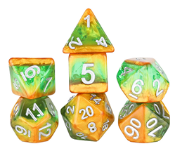 Sirius - Dice - 7ct Dice Set - Rainforest