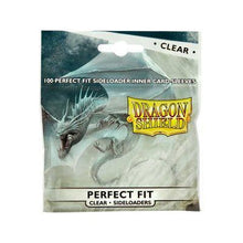 Load image into Gallery viewer, Dragon Shield - Inner Sleeves - Standard Perfect Fit Side Load 100ct - Clear
