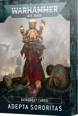 Warhammer 40k - Adepta Sororitas - Datasheet Cards (10th)