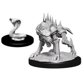 WizKids 90243 - D&D Nolzur's Marvelous Miniatures - Iron Cobra and Iron Defender