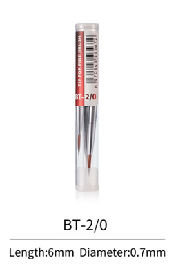 Dspiae - Fine Brush Tip 2/0 for AT-FB04 Brush 3pc