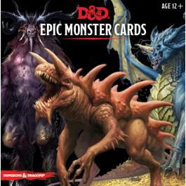 D&D - Cards - Epic Monster Cards