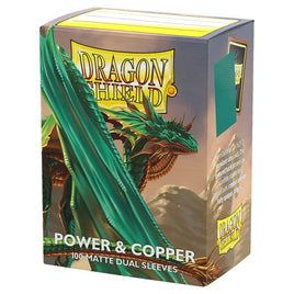 Dragon Shield - Dual Matte Power & Copper Sleeves 100 Count