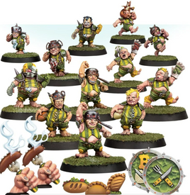 Blood Bowl - Team - Halfling - Greenfield Grasshuggers