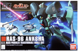 Bandai - Universal Century - RAS-96 Anksha Mobile Suit HG 1/144 Scale Model