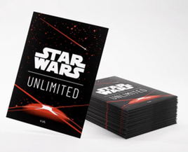 Gamegenic - Art Sleeves - Star Wars Unlimited Card Back Red 60ct Premium