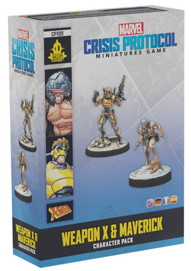 Marvel Crisis Protocol - Weapon X & Maverick Character Pack