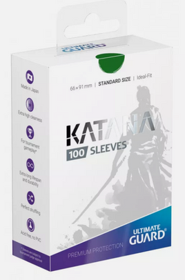 Ultimate Guard - Standard Sleeves - Katana 100ct - Green