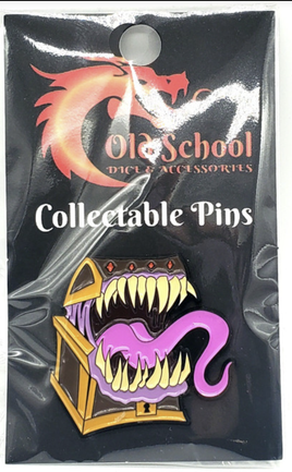 Old School Dice & Accessories Enamel Pin - Mimic