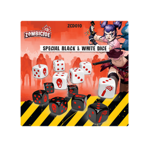 Zombicide - Black & White Dice Pack