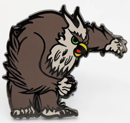 Foam Brain Games Enamel Pin - Monster Index: Owl Bear
