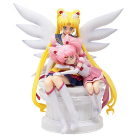 Bandai - Sailor Moon - Eternal Sailor Moon & Eternal Sailor Chibi Moon Ichibanso Statue