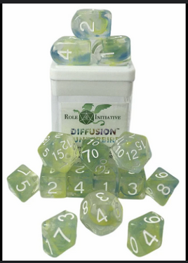 Roll 4 Initiative - Dice - Diffusion Thunderbird 15pc Set