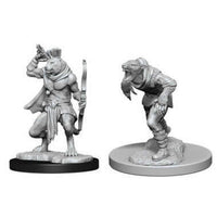 WizKids 90014 - D&D Nolzur's Marvelous Miniatures - Wererat & Weretiger