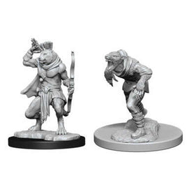 WizKids 90014 - D&D Nolzur's Marvelous Miniatures - Wererat & Weretiger
