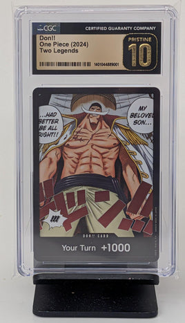 Graded One Piece - Don!! Two Legends CGC Pristine 10