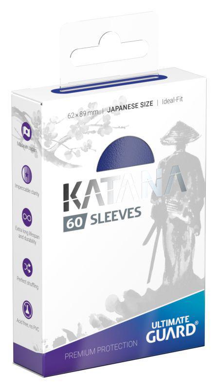 Ultimate Guard - Small Sleeves - Katana 60pc - Blue