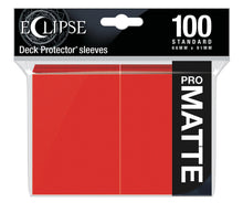 Load image into Gallery viewer, Ultra Pro - Standard Sleeves - Eclipse ProMatte 100ct - Apple Red