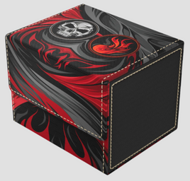 Realm Guard - Vault Deck Box: Black, Red