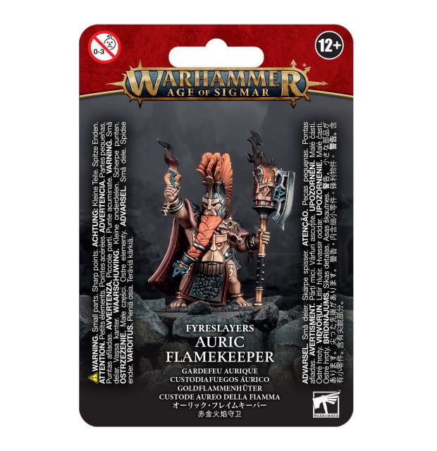 Warhammer AoS - Fyreslayers - Auric Flamekeeper