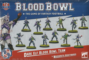 Blood Bowl - Dark Elf Team - Naggaroth Nightmares