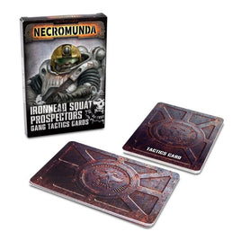 Necromunda - Ironhead Squat Prospectors Gang Tactics Cards