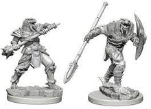 Load image into Gallery viewer, D&amp;D - Nolzur&#39;s Marvelous Miniatures 73340 - Male Dragonborn Fighter with Spear