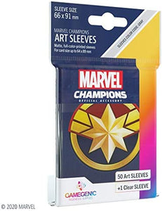 Gamegenic - Sleeves - Marvel Champions - Captain Marvel