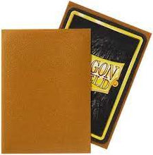 Load image into Gallery viewer, Dragon Shield - Standard Sleeves - Matte Gold 100ct