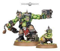 Warhammer 40k - Orks - Gorzag Gitstompa and Nikkit