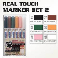 Load image into Gallery viewer, Mr. Hobby - Real Touch Gundam Marker Set 2