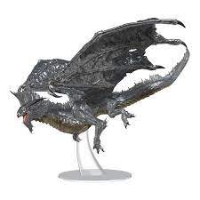 WizKids - D&D Icons of The Realms 96146 - Adult Silver Dragon