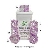 Roll 4 Initiative - Dice - Diffusion Amethyst 15pc Set