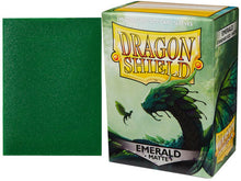 Load image into Gallery viewer, Dragon Shield - Standard Sleeves - Matte Emerald 100ct