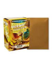 Load image into Gallery viewer, Dragon Shield - Standard Sleeves - Classic Gold 100ct