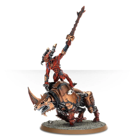 Warhammer 40k - Chaos Daemons - Herald of Khorne on Juggernaut