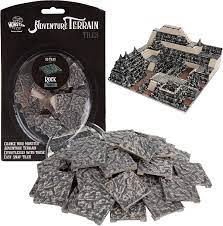 Monster Adventure Terrain - Painted - Cracked Rock - 50pc