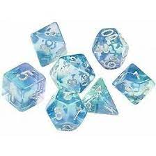 Sirius - Dice - 7ct - Frosted Glowworm